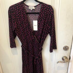 Leota Perfect Wrap Mini Dress Sz XL